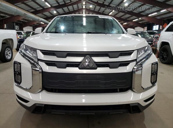 JA4AP3AU1LU021465 2020 MITSUBISHI OUTLANDER White წინა ხედი