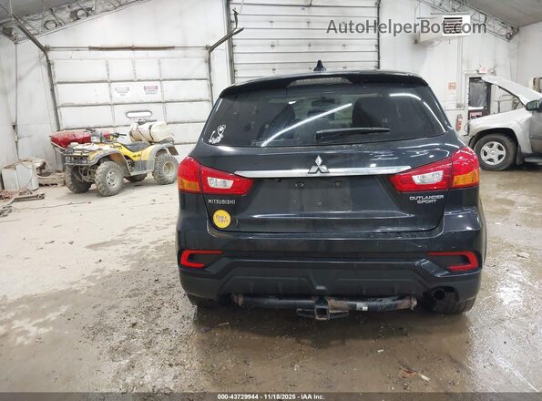 JA4AP3AU2JU012707 2018 MITSUBISHI OUTLANDER SPORT Черный 