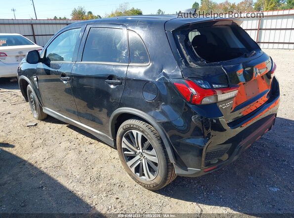JA4AP3AU2LU005727 2020 MITSUBISHI OUTLANDER SPORT Black Tył lewy