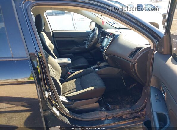 JA4AP3AU2LU005727 2020 MITSUBISHI OUTLANDER SPORT Black Widok wnętrza z przodu