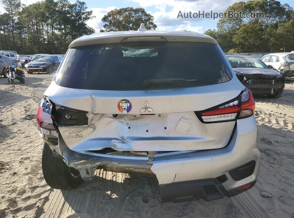 JA4AP3AU3LU006398 2020 MITSUBISHI OUTLANDER Silver Rear view