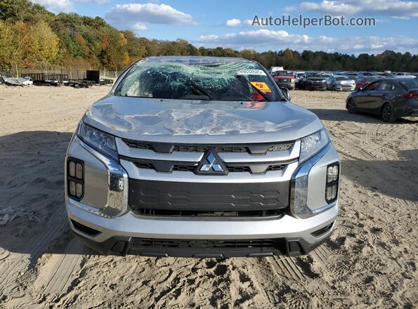JA4AP3AU3LU006398 2020 MITSUBISHI OUTLANDER Silver Front view