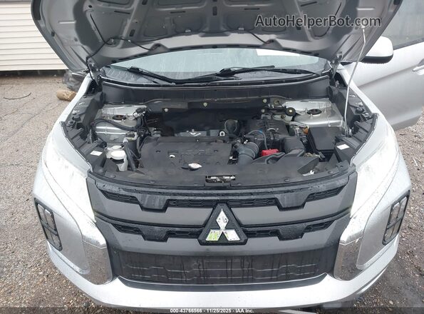 JA4AP3AU6LU013801 2020 MITSUBISHI OUTLANDER SPORT Silver უკანა ხედი