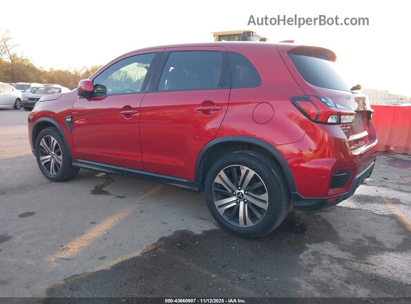 JA4AP3AU7LU001687 2020 MITSUBISHI OUTLANDER SPORT Red Trasero izquierdo