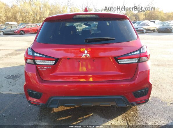 JA4AP3AU7LU001687 2020 MITSUBISHI OUTLANDER SPORT Red 