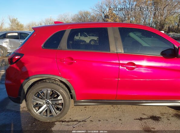 JA4AP3AU7LU001687 2020 MITSUBISHI OUTLANDER SPORT Red 