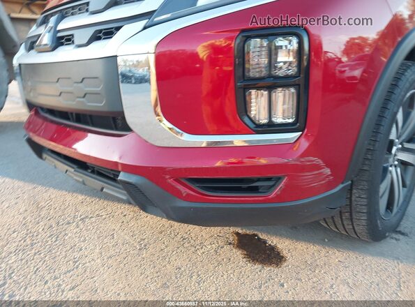 JA4AP3AU7LU001687 2020 MITSUBISHI OUTLANDER SPORT Red 