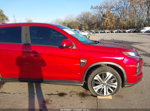 JA4AP3AU7LU001687 2020 MITSUBISHI OUTLANDER SPORT Red Vista frontal