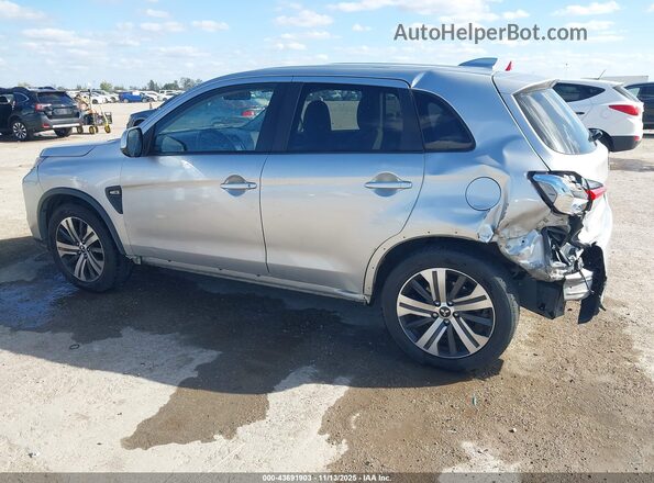 JA4AP3AU8LU017896 2020 MITSUBISHI OUTLANDER SPORT Silver 