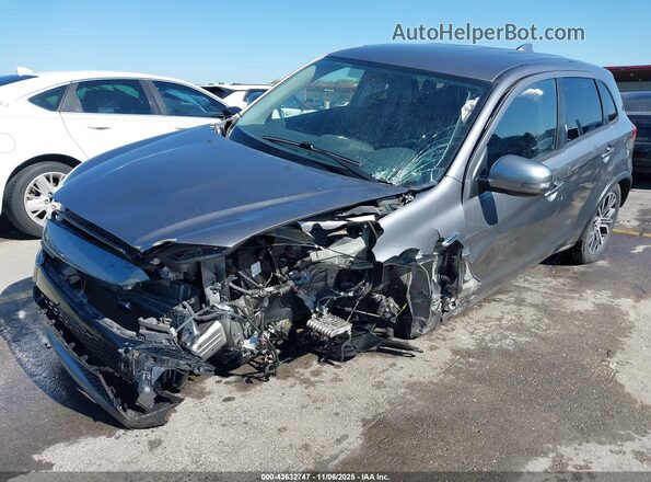 JA4AP3AW5JU020172 2018 MITSUBISHI OUTLANDER SPORT Gray Front left