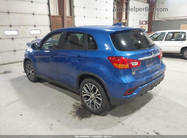 JA4AP3AW8JU013099 2018 MITSUBISHI OUTLANDER SPORT Синий 