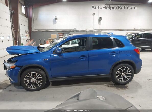 JA4AP3AW8JU013099 2018 MITSUBISHI OUTLANDER SPORT Синий 