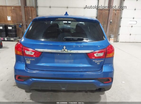 JA4AP3AW8JU013099 2018 MITSUBISHI OUTLANDER SPORT Синий 