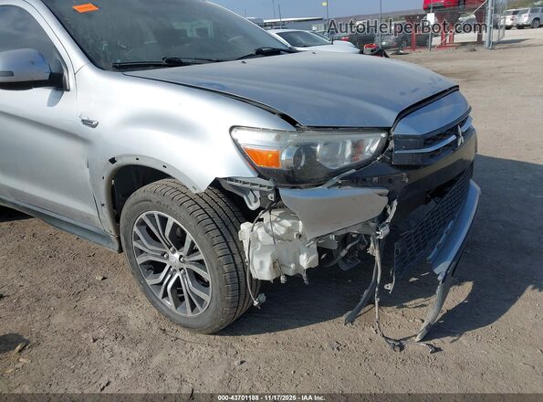 JA4AP3AW9JZ008173 2018 MITSUBISHI OUTLANDER SPORT Silver Вид спереду