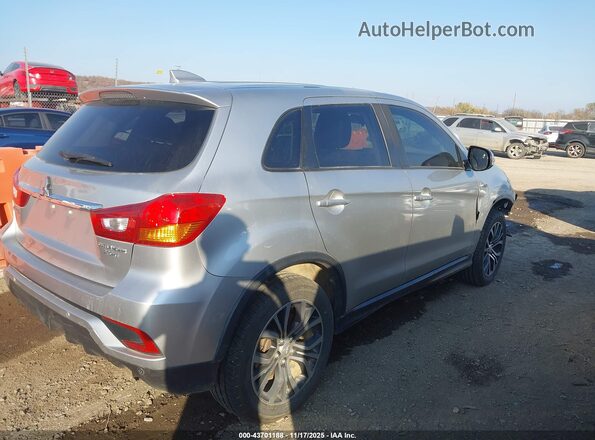 JA4AP3AW9JZ008173 2018 MITSUBISHI OUTLANDER SPORT Silver Задня права чверть