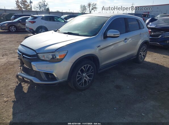 JA4AP3AW9JZ008173 2018 MITSUBISHI OUTLANDER SPORT Silver Передня ліва чверть