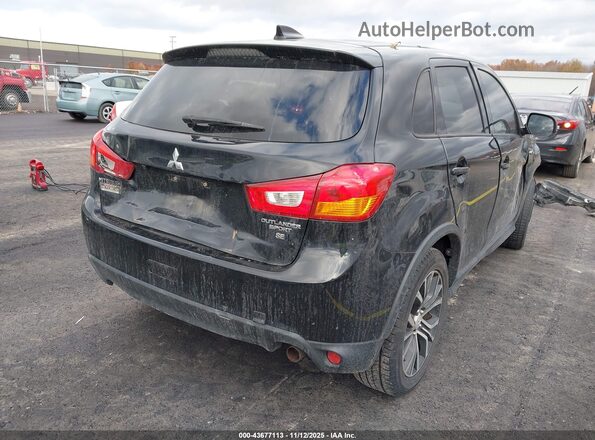 JA4AP3AWXHZ018561 2017 MITSUBISHI OUTLANDER SPORT Black 