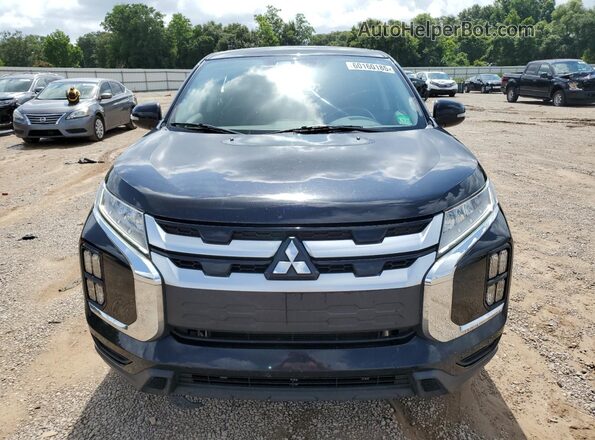 JA4AP4AU0LU004050 2020 MITSUBISHI OUTLANDER Black Front view