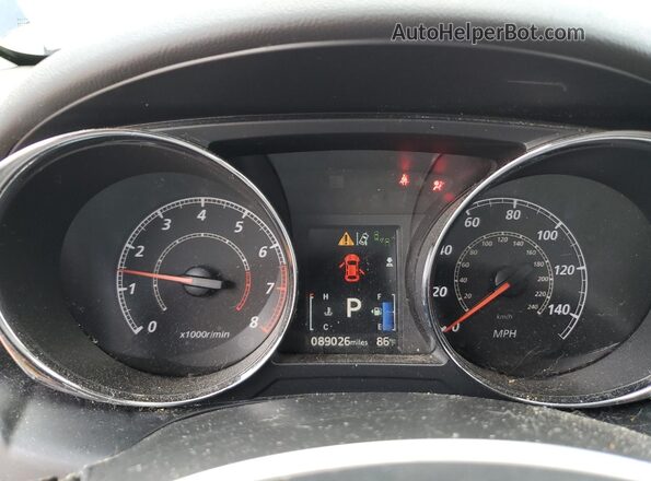 JA4AP4AU0LU004050 2020 MITSUBISHI OUTLANDER Black Instrument cluster view