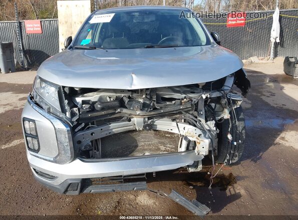 JA4AP4AU4LU030151 2020 MITSUBISHI OUTLANDER SPORT Silver Вид спереду