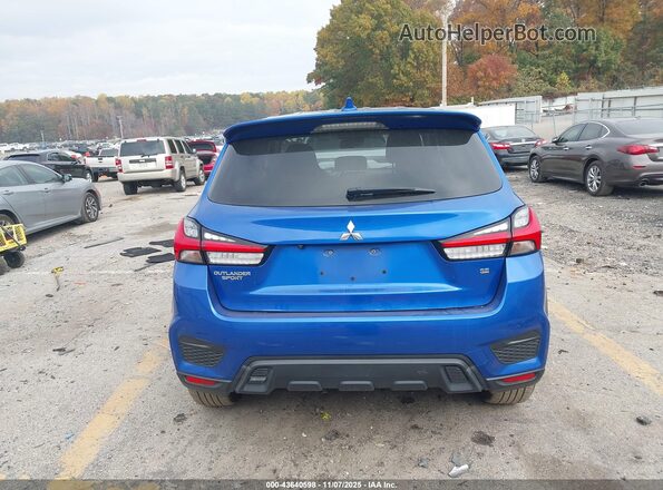 JA4AP4AU5LU002620 2020 MITSUBISHI OUTLANDER SPORT Синий 