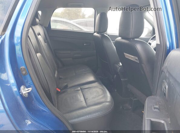 JA4AP4AW6GZ026001 2016 MITSUBISHI OUTLANDER SPORT Blue Vista de la etiqueta del VIN