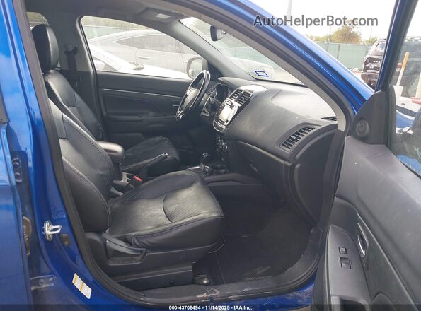 JA4AP4AW6GZ026001 2016 MITSUBISHI OUTLANDER SPORT Blue Vista interior delantera
