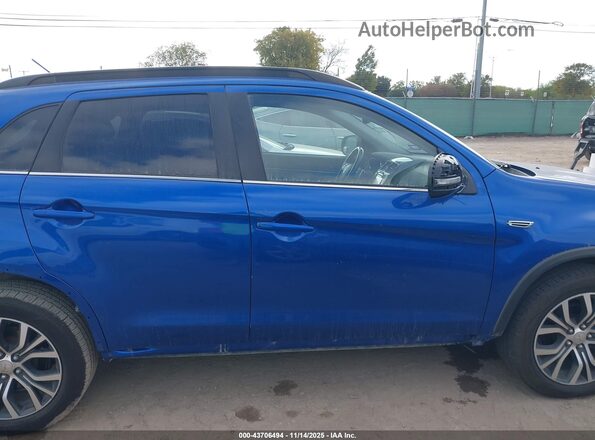 JA4AP4AW6GZ026001 2016 MITSUBISHI OUTLANDER SPORT Blue Vista interior trasera