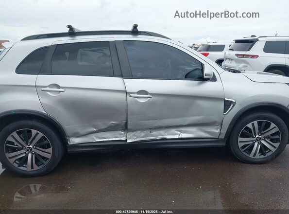 JA4AP4AW7LU001969 2020 MITSUBISHI OUTLANDER SPORT Серебряный Вид задней части салона