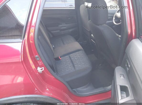 JA4APUAU0MU016331 2021 MITSUBISHI OUTLANDER SPORT Red VIN sticker view