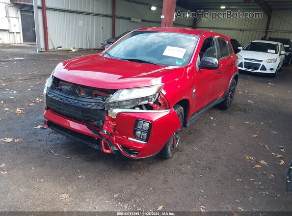 JA4APUAU0MU016331 2021 MITSUBISHI OUTLANDER SPORT Red Front left
