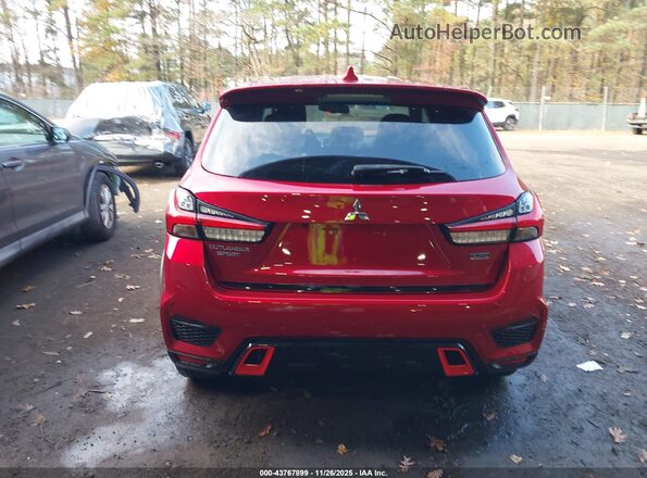 JA4APUAU0MU016331 2021 MITSUBISHI OUTLANDER SPORT Red 