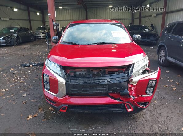 JA4APUAU0MU016331 2021 MITSUBISHI OUTLANDER SPORT Red Rear interior view