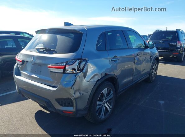 JA4APUAU2MU032319 2021 MITSUBISHI OUTLANDER SPORT Silver Trasero derecho