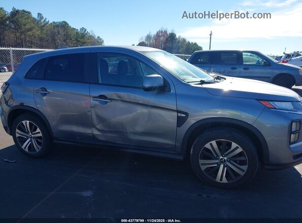 JA4APUAU2MU032319 2021 MITSUBISHI OUTLANDER SPORT Silver Vista interior trasera