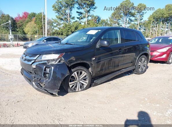 JA4APUAU2MU032899 2021 MITSUBISHI OUTLANDER SPORT Black Front left