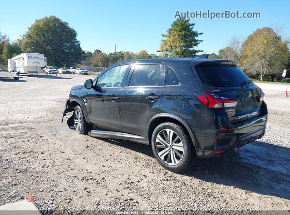 JA4APUAU2MU032899 2021 MITSUBISHI OUTLANDER SPORT Black Rear left