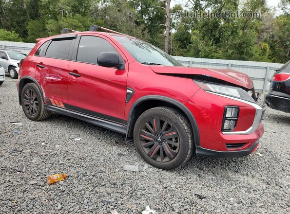 JA4APUAU5MU011819 2021 MITSUBISHI OUTLANDER Burgundy წინა მარჯვენა