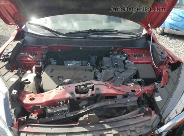 JA4APUAU5MU011819 2021 MITSUBISHI OUTLANDER Burgundy უკანა სალონის ხედი
