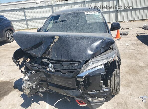 JA4APUAU6MU016866 2021 MITSUBISHI OUTLANDER Black Widok z przodu