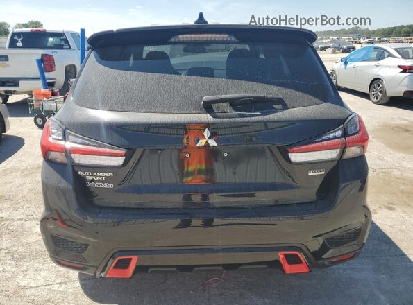 JA4APUAU6MU016866 2021 MITSUBISHI OUTLANDER Black Widok z tyłu