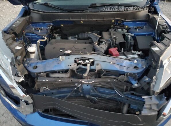 JA4APUAU9MU024282 2021 MITSUBISHI OUTLANDER Blue Շարժիչի բաժամունքի տեսք