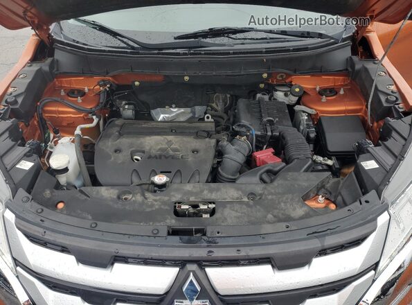 JA4APUAUXMU024159 2021 MITSUBISHI OUTLANDER Brown Շարժիչի բաժամունքի տեսք