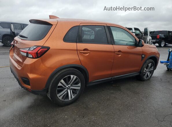 JA4APUAUXMU024159 2021 MITSUBISHI OUTLANDER Brown Հետևի աջ