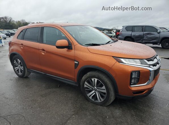JA4APUAUXMU024159 2021 MITSUBISHI OUTLANDER Brown Առջևի աջ