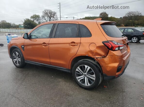 JA4APUAUXMU024159 2021 MITSUBISHI OUTLANDER Brown Հետևի ձախ