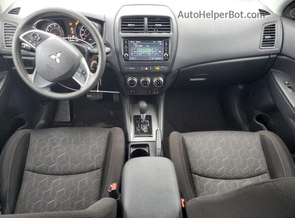 JA4APUAUXMU024159 2021 MITSUBISHI OUTLANDER Brown Առջևի վահանակի տեսք
