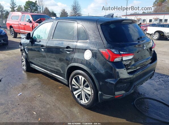 JA4APVAU3MU030505 2021 MITSUBISHI OUTLANDER SPORT Black Trasero izquierdo
