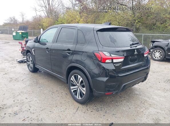 JA4APVAU5MU012121 2021 MITSUBISHI OUTLANDER SPORT Black უკანა მარცხენა