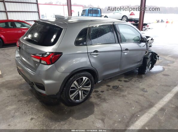 JA4APVAU5MU018565 2021 MITSUBISHI OUTLANDER SPORT Silver Задня права чверть